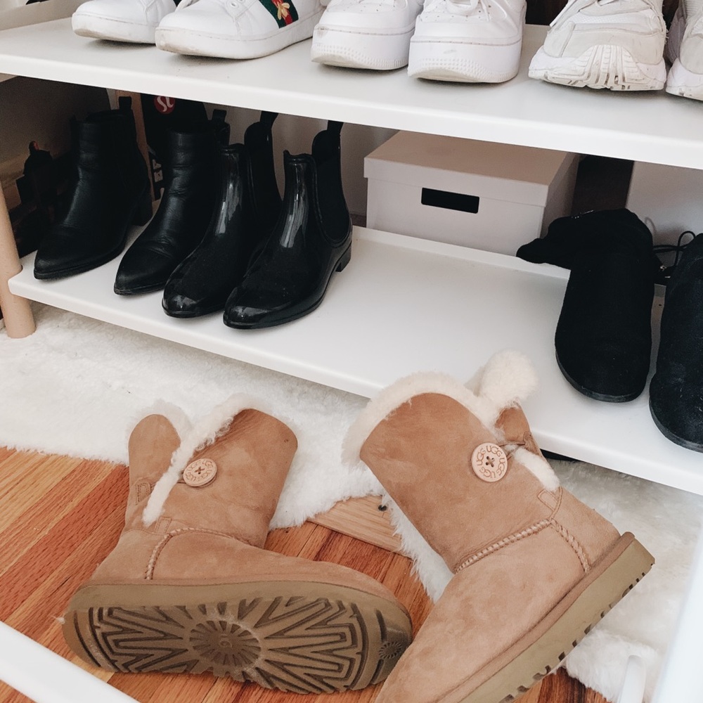 chestnut bailey 1 button uggs